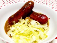 Bangers & Cabbage from St. Patrick's Day