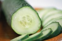 Cucumber Salad with Fava Beans