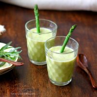 Mint Asparagus Summer soup