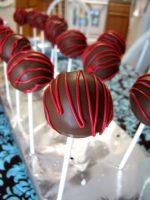 Chocolate Raspberry Cake Pops