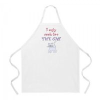 I only cook for the Cat Apron