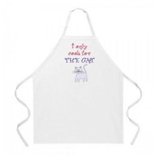 I only cook for the Cat Apron