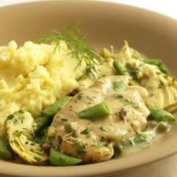 Chicken with Sugar Snap Peas