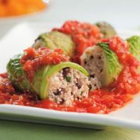 Couscous Cabbage Rolls