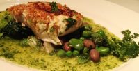 ARARE CRUSTED HALIBUT