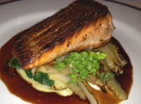 PAN ROASTED KING SALMON