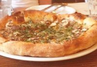 Shaved Mushroom Pizza from Stella Rossa Santa Monica