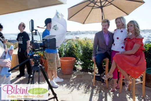 Filming Bikini Lifestyles TV in Newport Beach