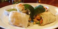 Lobster and Shrimp Spring Roll at Seasons 52