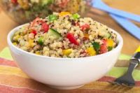 Quinoa with Cayenne, Cilantro, Parmesan, and Lemon