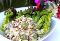 CHICKEN SALAD LETTUCE WRAPS