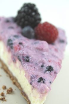 wild berry cheesecake from the clean separation wellness book