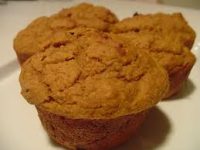 Protein Pumpkin Muffins with Flaxseed