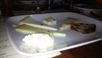 DECADENT CHEESE PLATE WITH PETROSSIAN CAVIAR AT THE STRAND HOUSE