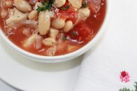 Smoked Tuscan Bean Soup