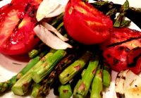 GRILLED VEGETABLES with HERB OLIVE OIL