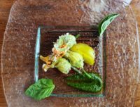 Crispy Squash Blossoms