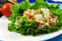 Lobster Rolls with Creamy Avocado Dressing