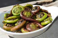 Sauteed Fiddlehead Ferns