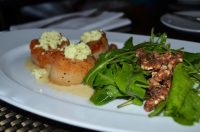 Seared Scallops Salad at The Dolphin Bay Resort