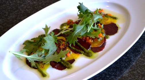 Beet Carpaccio from Chef Jacob Moss