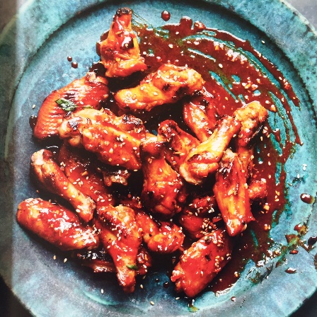 Roasted Korean Chicken Wings | Recipe