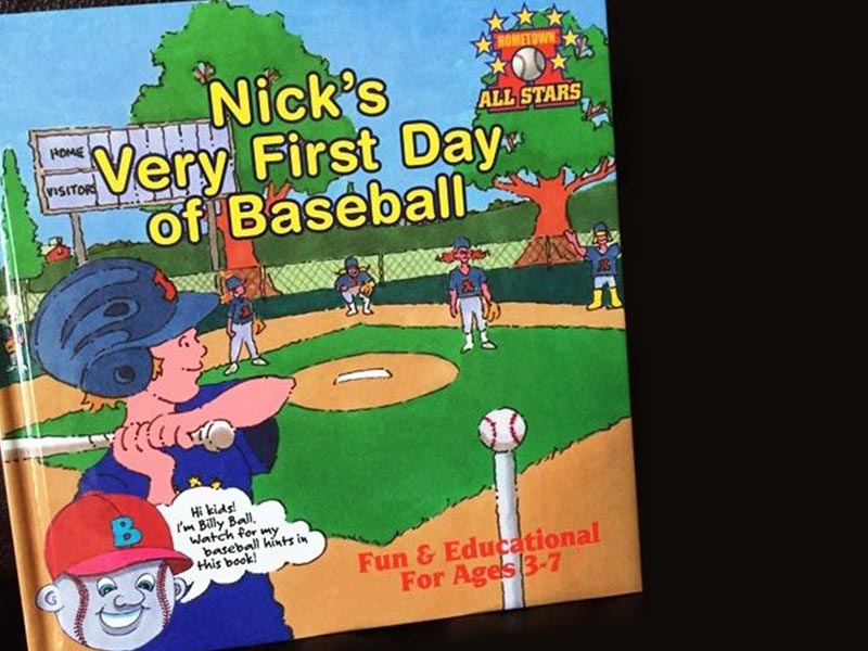 Nick's Very First Day of Baseball book
