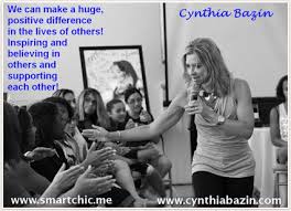 Cynthia Bazin speaking