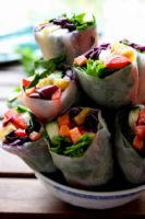 Spiced Veggie Spring Rolls