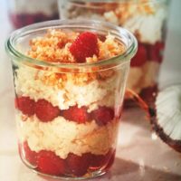 Coconut Amaranth Parfait