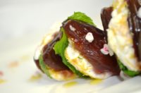 Date Goat Cheese Stackers