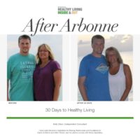 Before and After 30 Days to Healthy Living