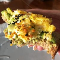 Egg, Avocado and Bee Pollen