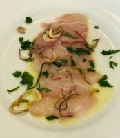 Hamachi Crudo