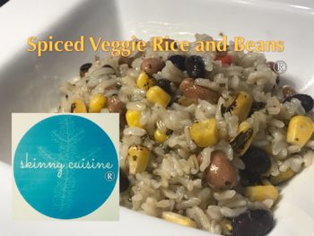 Skinny Cuisine Spiced Veggie Rice and Beans