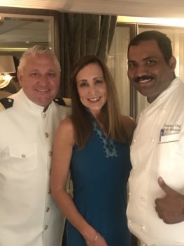 Guenther Kopf and Chef Nilesh Kanvinde