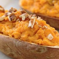 Baked Sweet Potatoes with Citrus