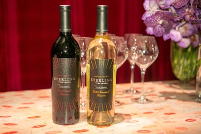 Sterling Red Carpet Reserve and Oscar Gold Standard wines