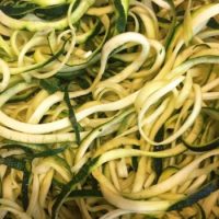 Zucchini noodles