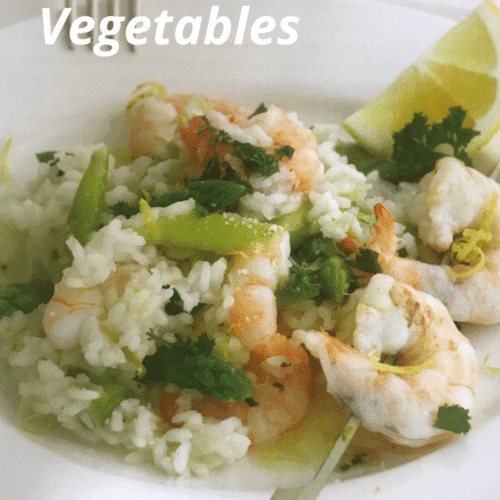 Bikini Cuisine Shrimp with Vegetables