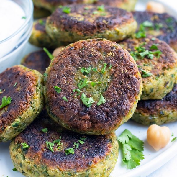 Oven Baked Falafel