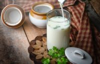 Buttermilk with herbs