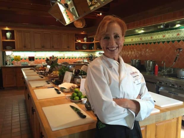 Susan Irby guest chef at Rancho La Puerta