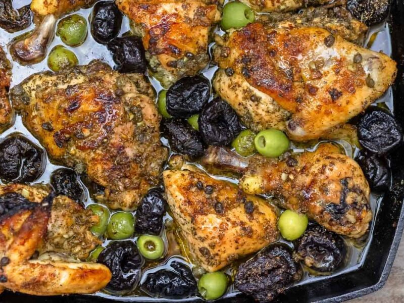 Roasted Chicken Marbella