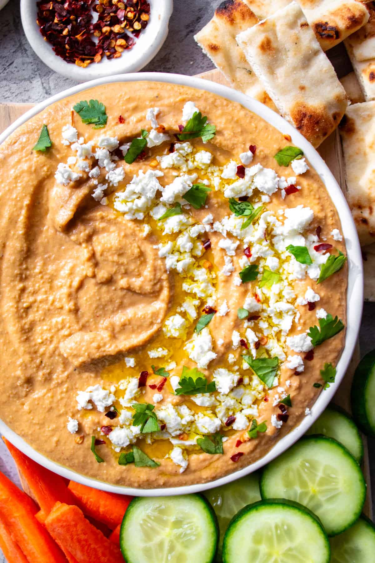 Buffalo Wing Hummus