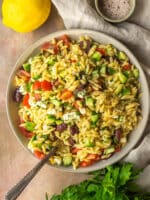 Orzo salad