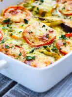 Green_chile_casserole with tomato