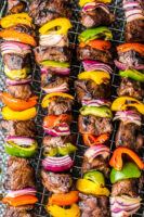 Spicy Chile Pepper Steak Kabobs