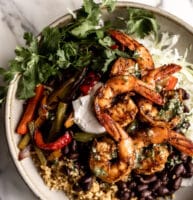 Tex Mex Shrimp with Quinoa