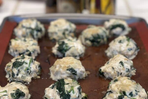 Turkey Spinach Meatballs